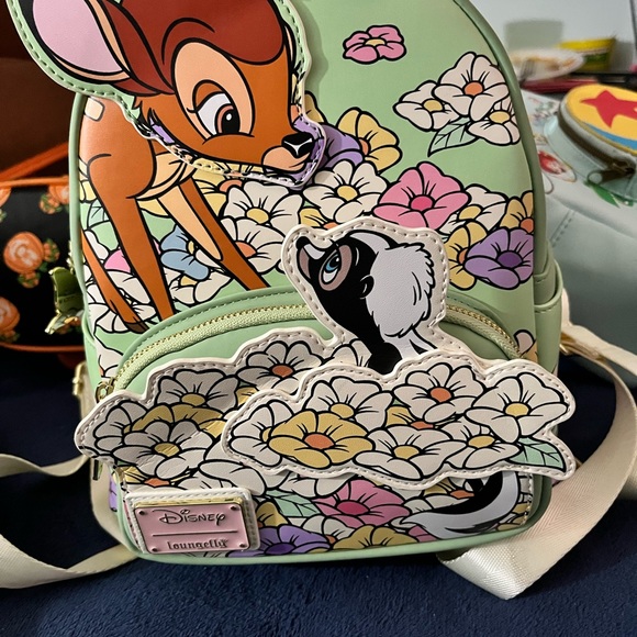 Limited edition Loungefly Bambi and Flower bag and wallet main image 4